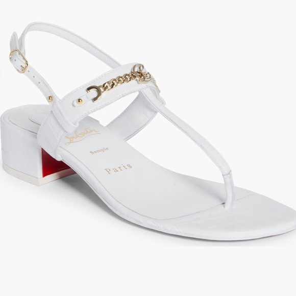 CHRISTIAN LOUBOUTIN
MJ Red Sole Thong, NEW - Picture 1 of 17